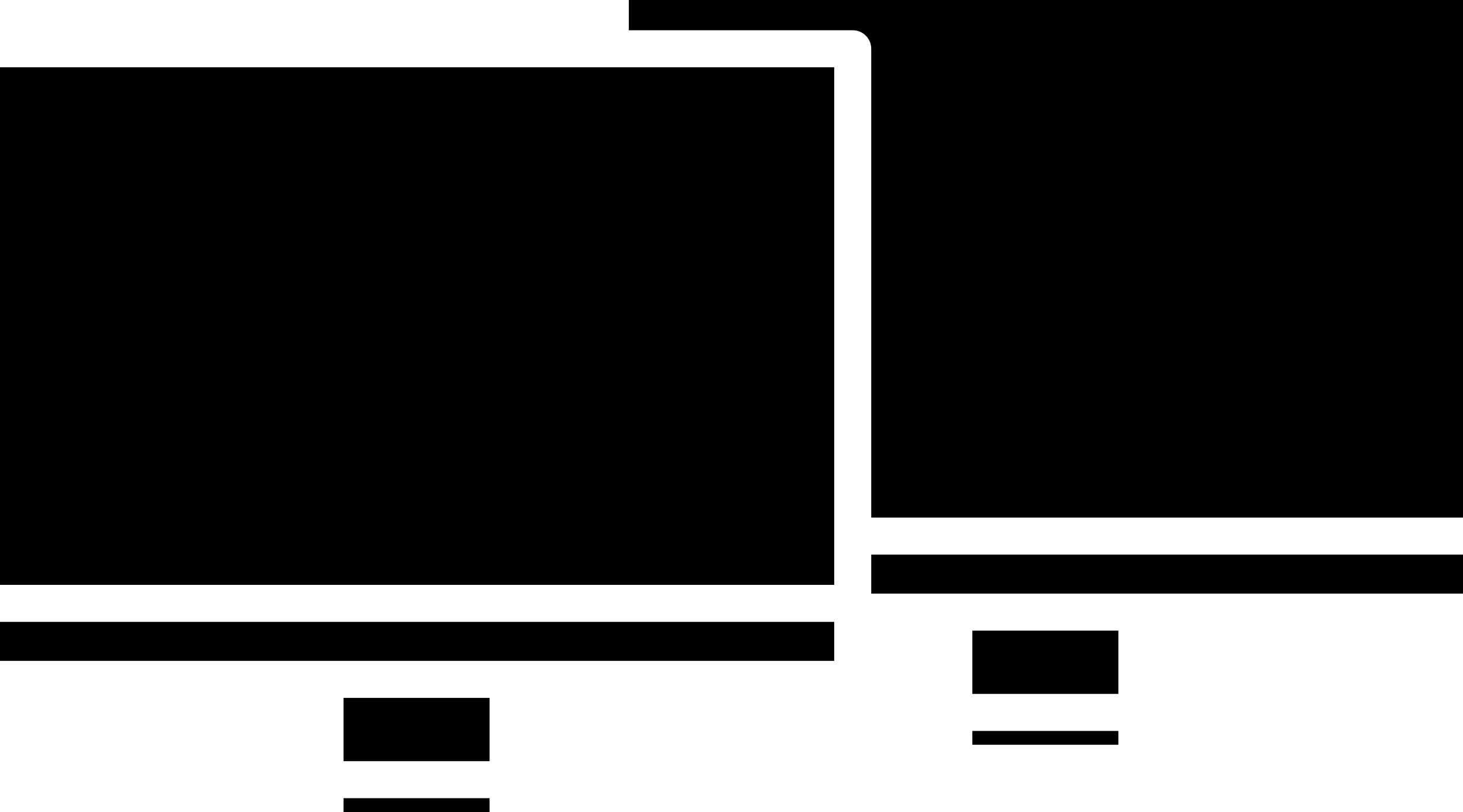Computers Monitors Icon Svg Vector Free Vectors